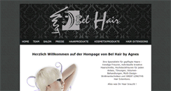 Desktop Screenshot of belhair-bochum.de